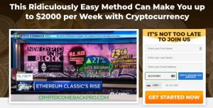 Crypto Comeback Pro Review - Increase Your Earnings With Little Effort