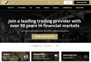 ETX Capital - An Ideal Platform for New Traders and Investors