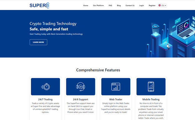 trade crypto with Super-Five