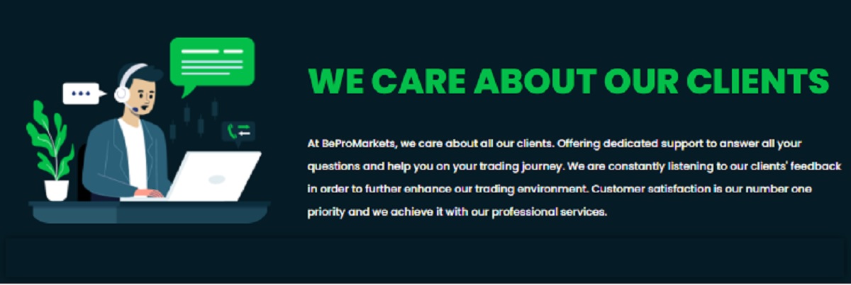 Bepromarkets customer service