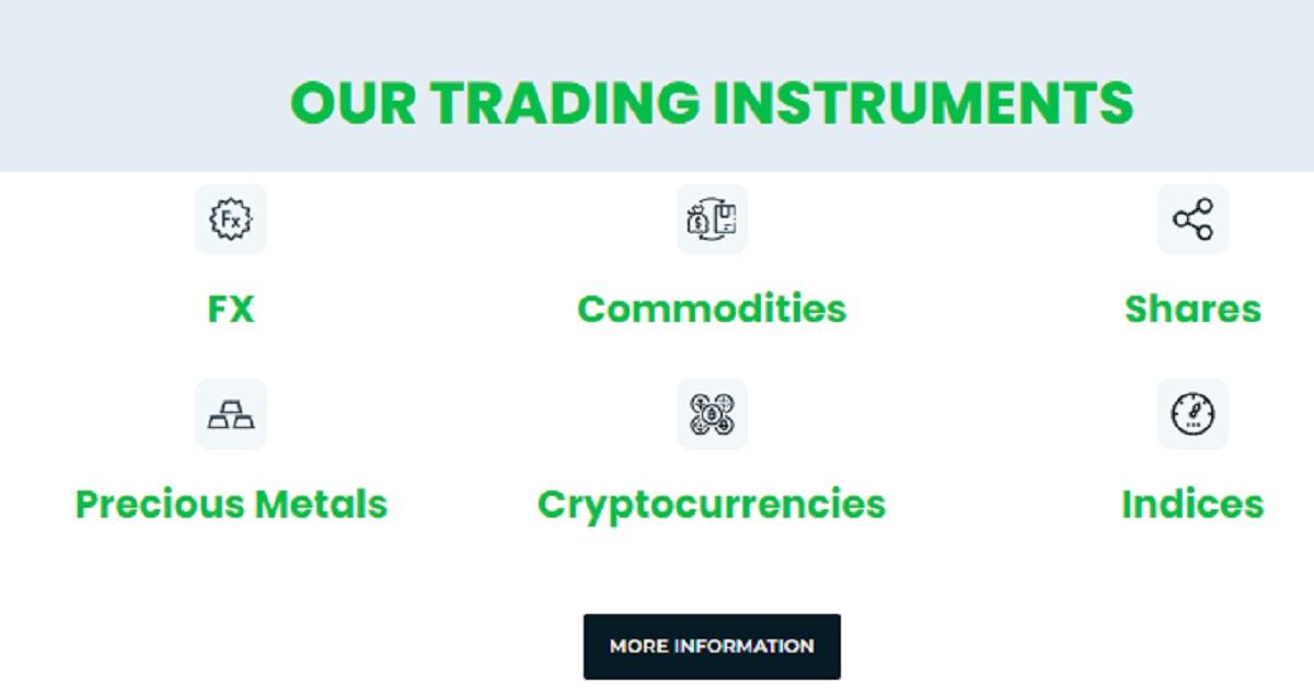Bepromarkets trading instruments 