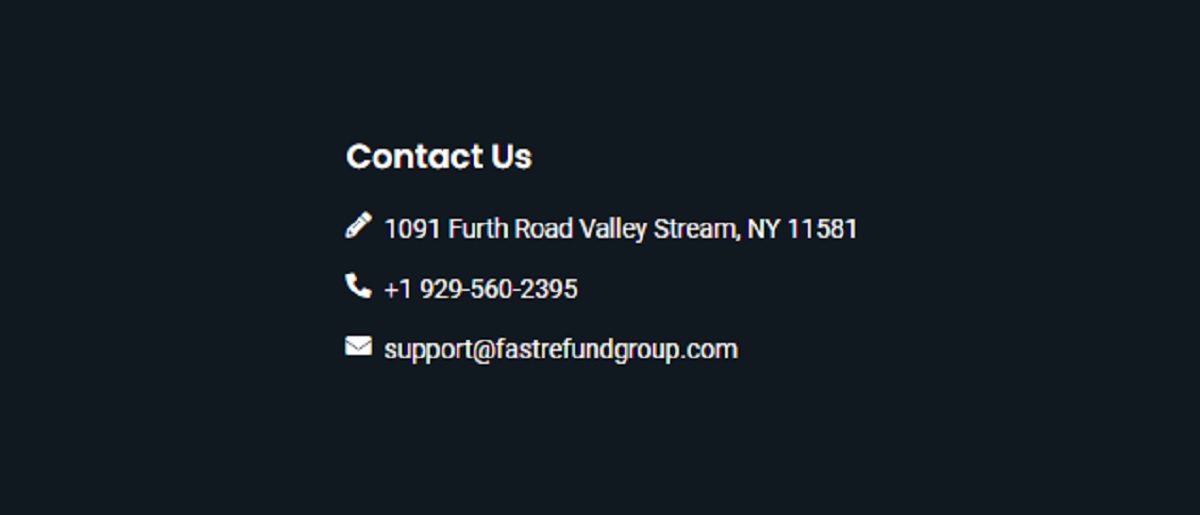 Fast Refund Group contacts