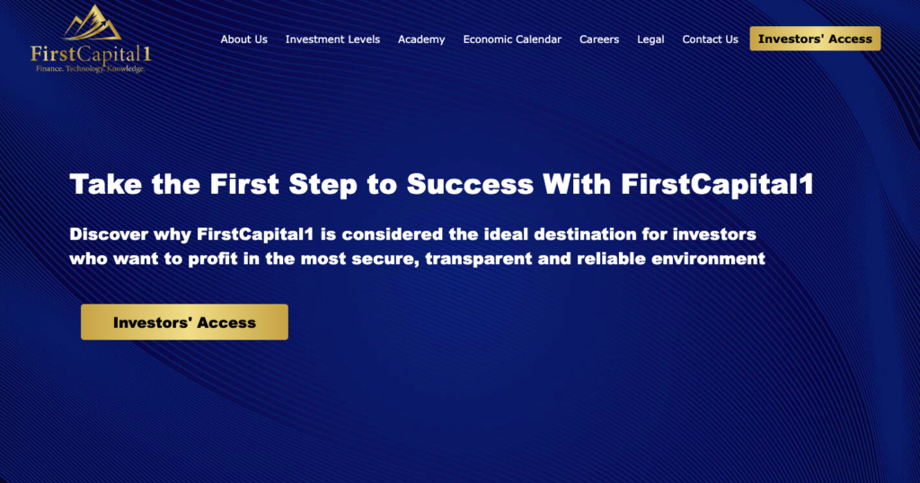 FirstCapital1 website