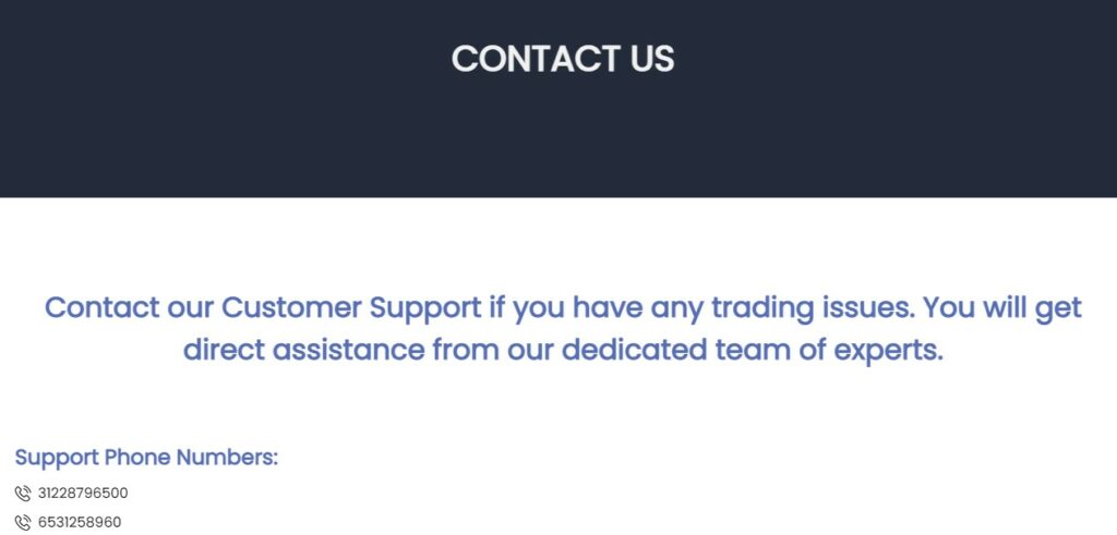 GainfulMarkets Customer care