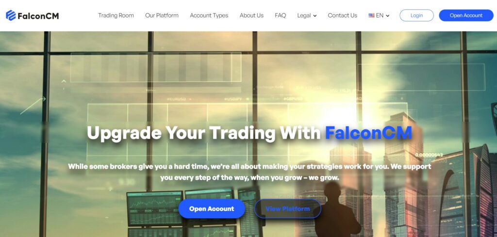 FalconCM website