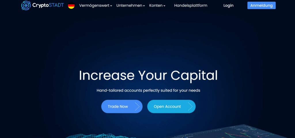 CryptoSTADT website