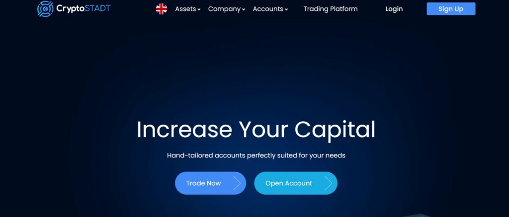 CryptoSTADT website