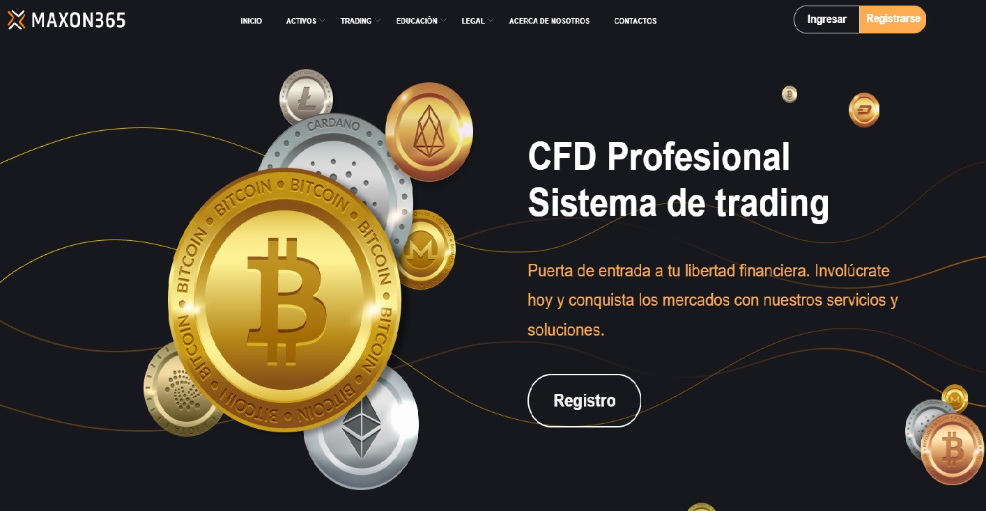 Maxon365 CFD Professional Sistema de Trading